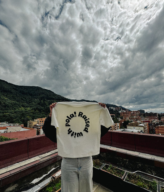 Camiseta Oversized “Raised with Pola!”