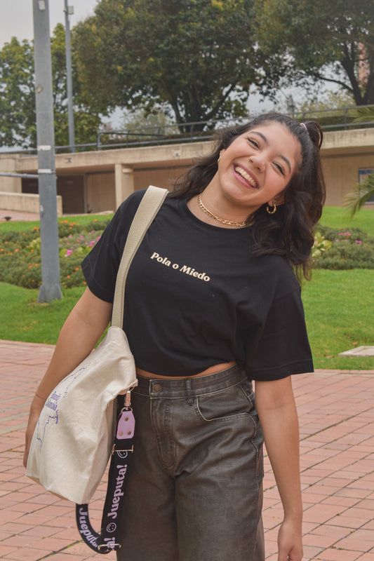 Camiseta "POLA O MIEDO "