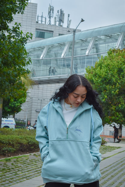 Hoodie  Cremallera "Bonita  Colombia "