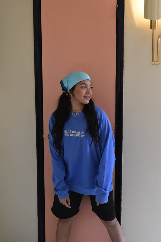 Sweater l All I Want is "UN GUARITO"